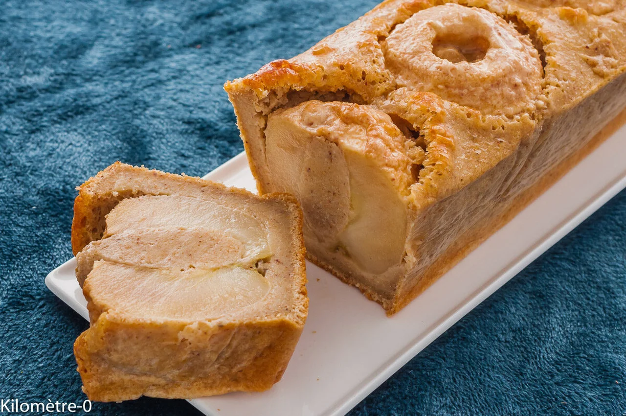 Cake flan aux pommes