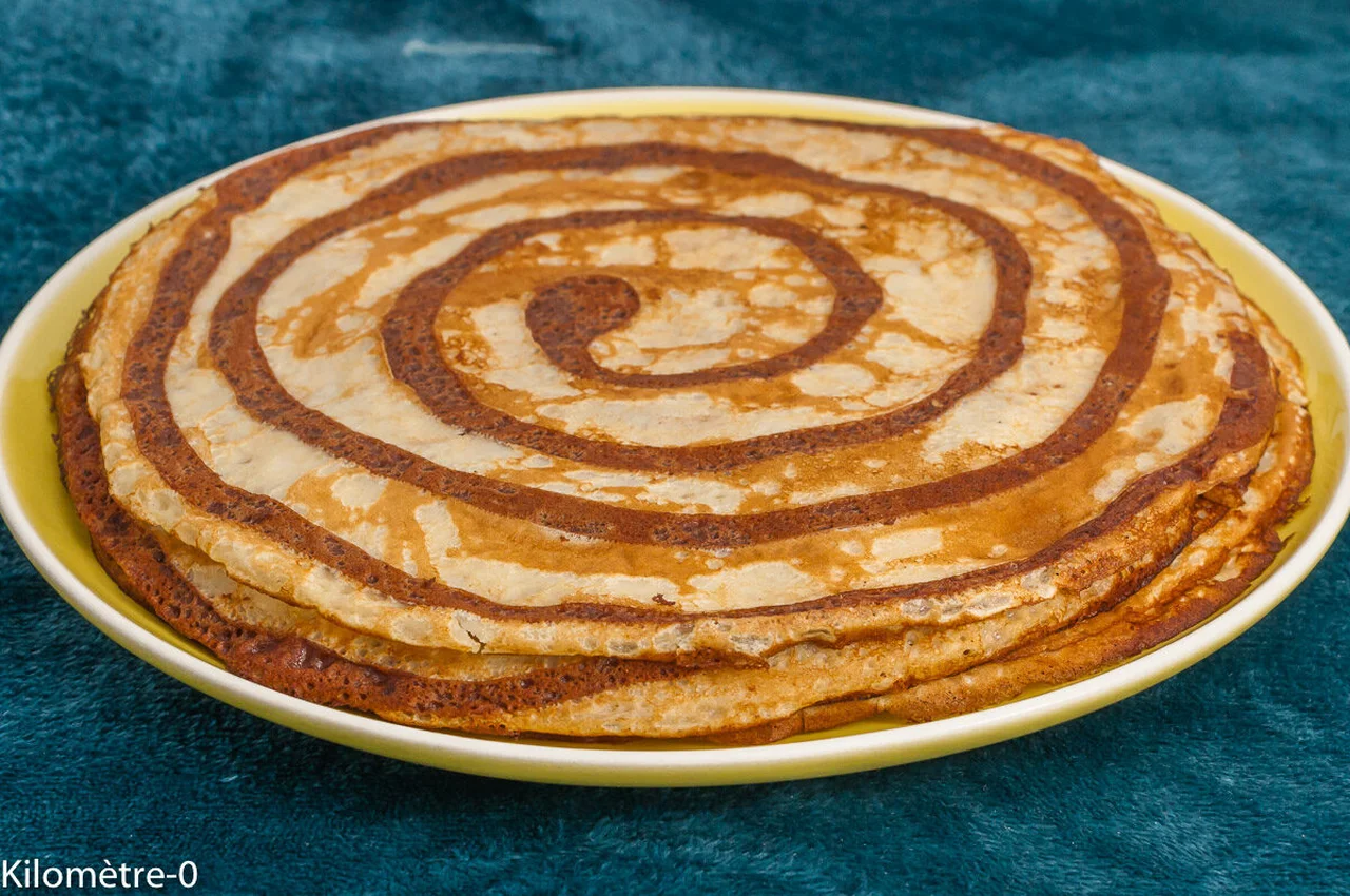 Crêpes tourbillon très chocolat