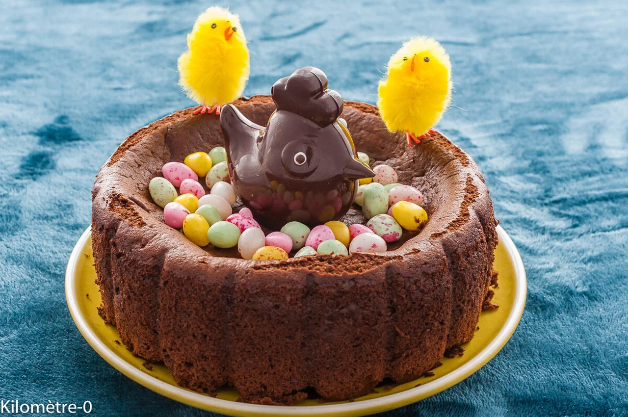 Fondant de Pâques au chocolat