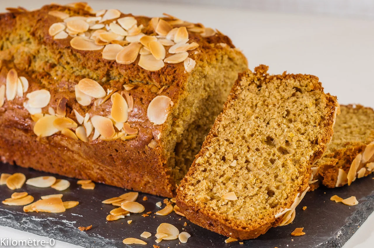 Gâteau du matin à l'orange et farine de seigle