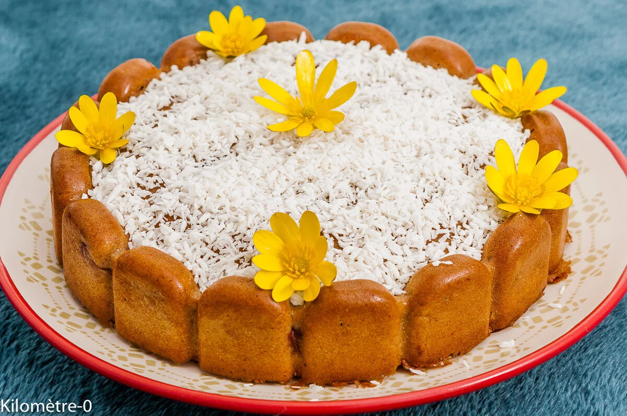 Gâteau du matin bananes mûres