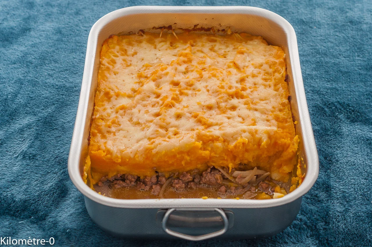 Parmentier au butternut et panais