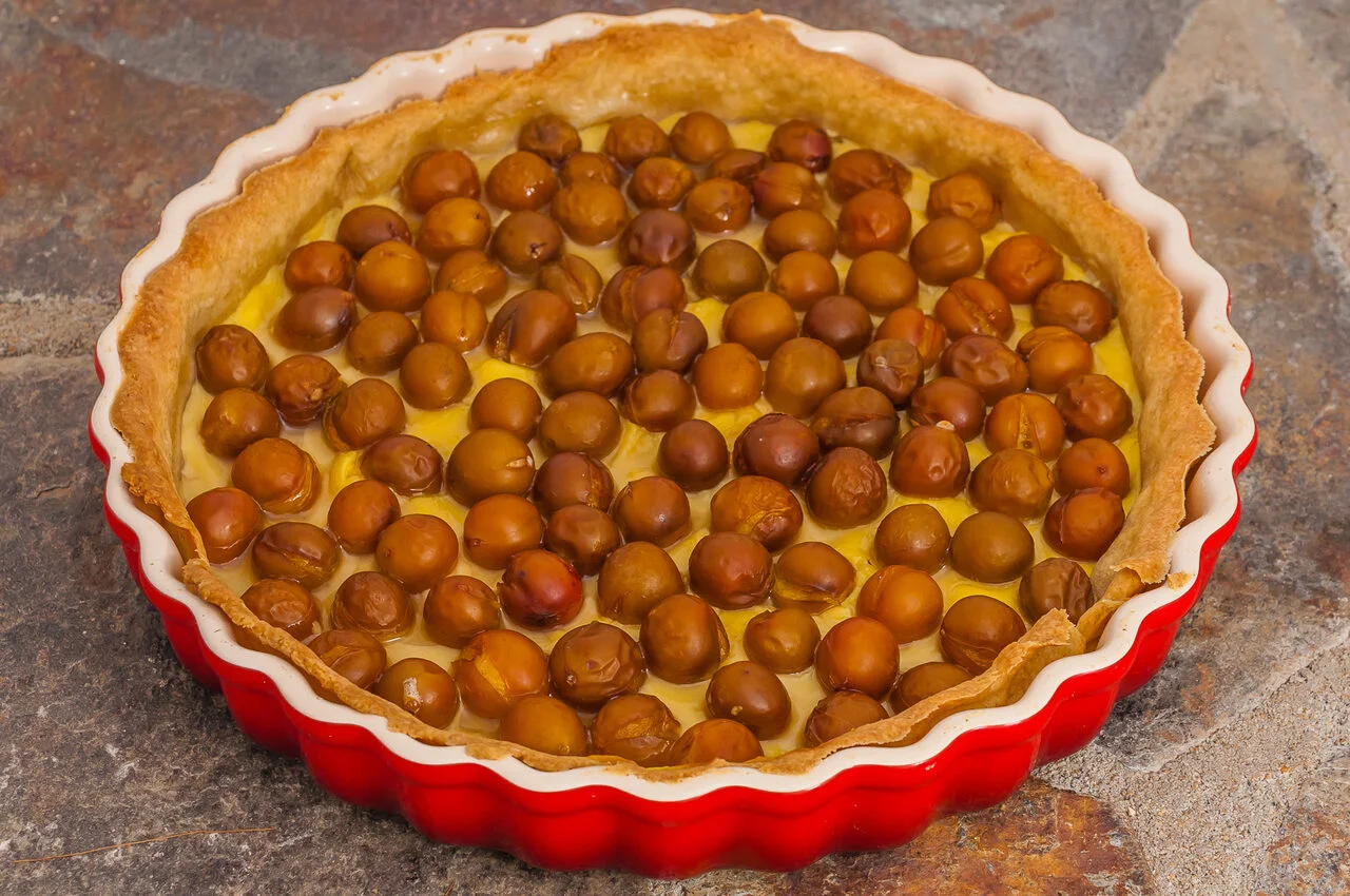 Tarte aux mirabelles