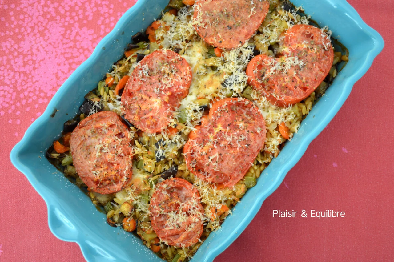 Orzo al forno de Yotam Ottolenghi