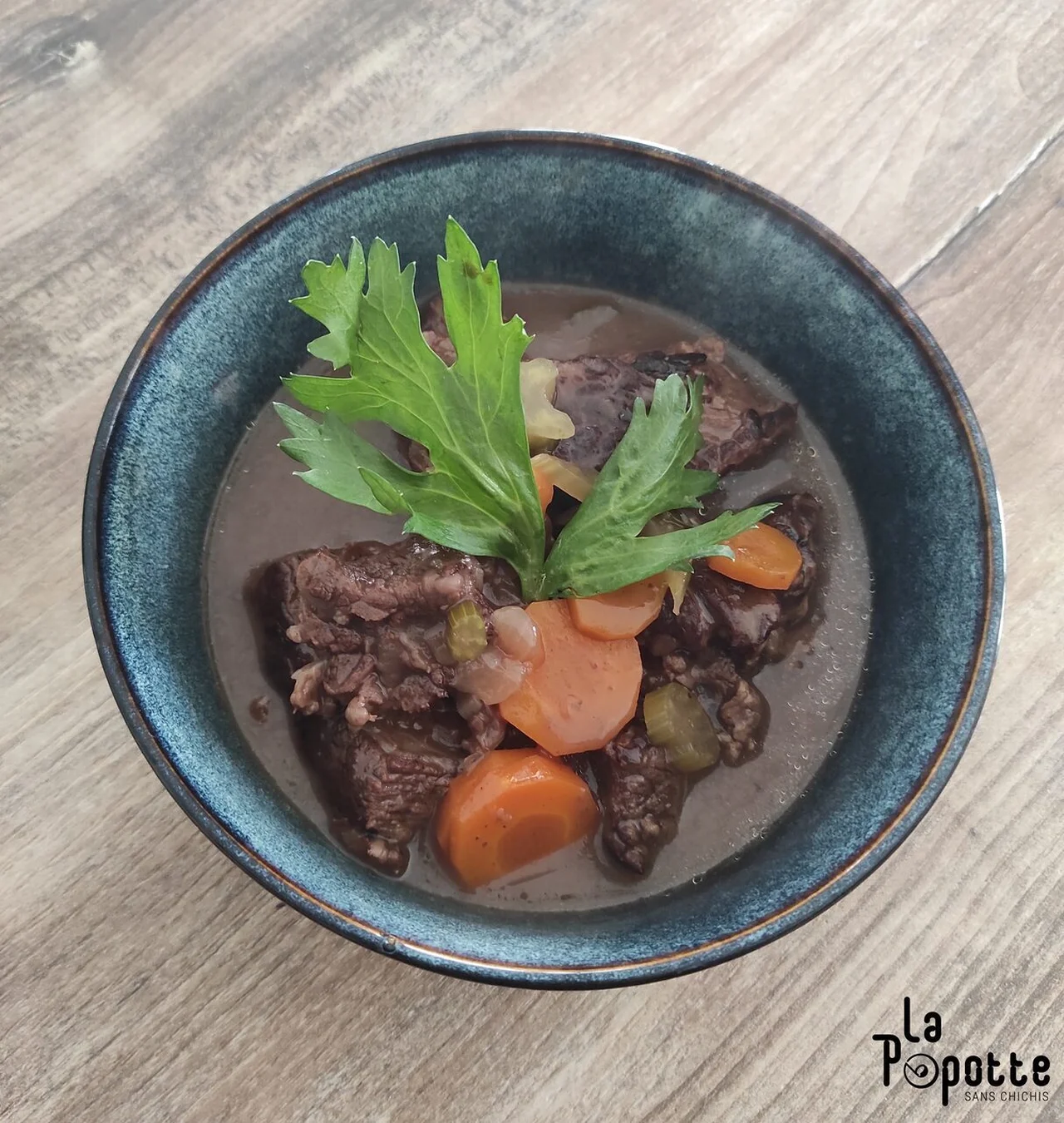 Joue de boeuf au porto