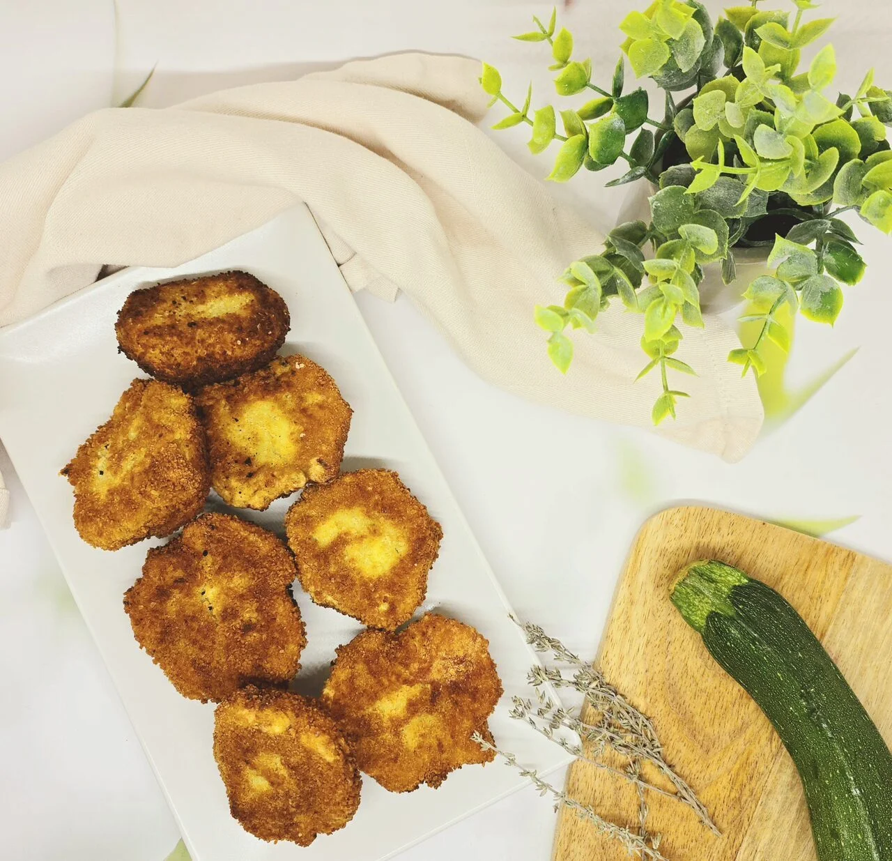 Galettes de courgettes et ricotta
