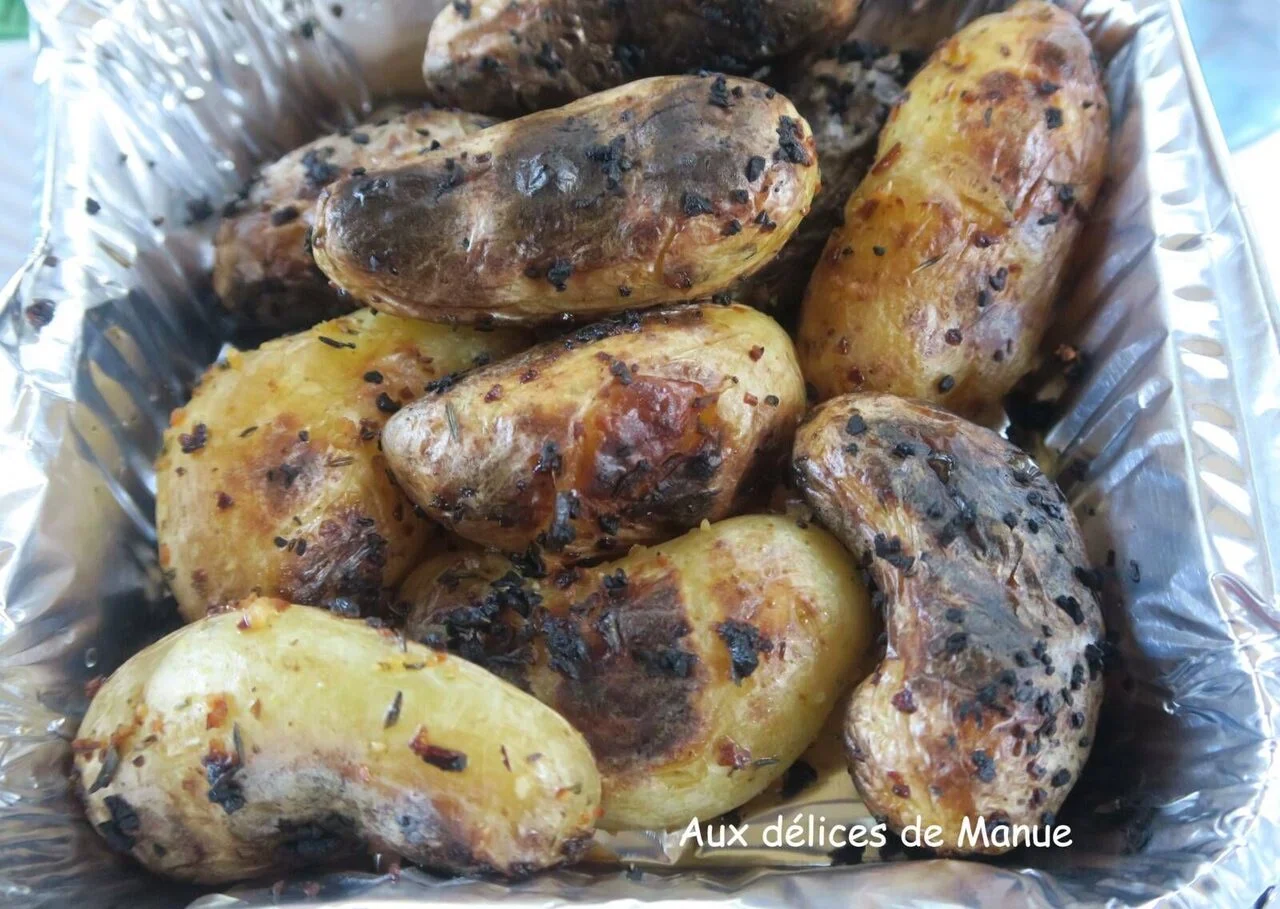 Pommes de terre primeur au barbecue