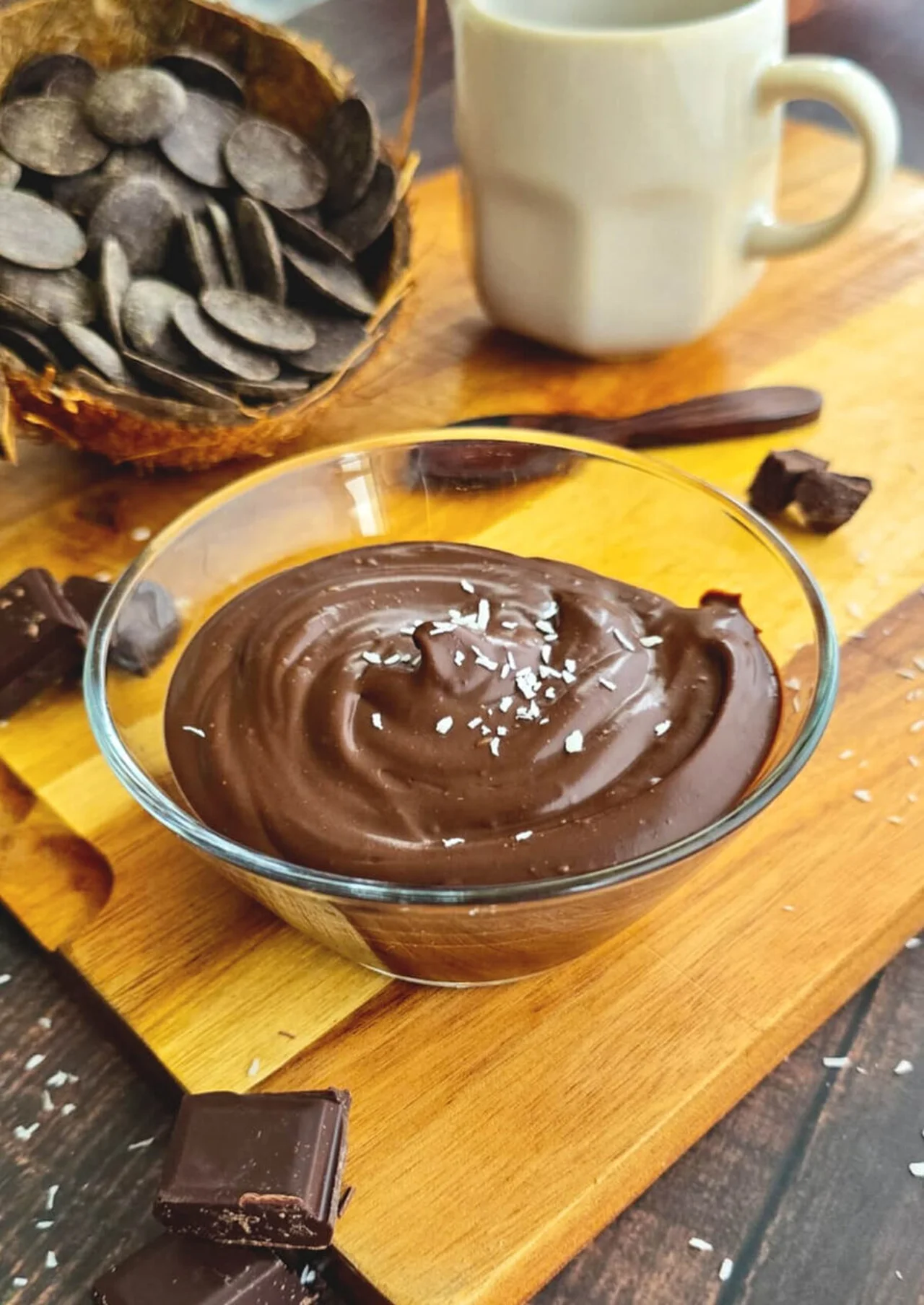 Crème chocolat crème de coco