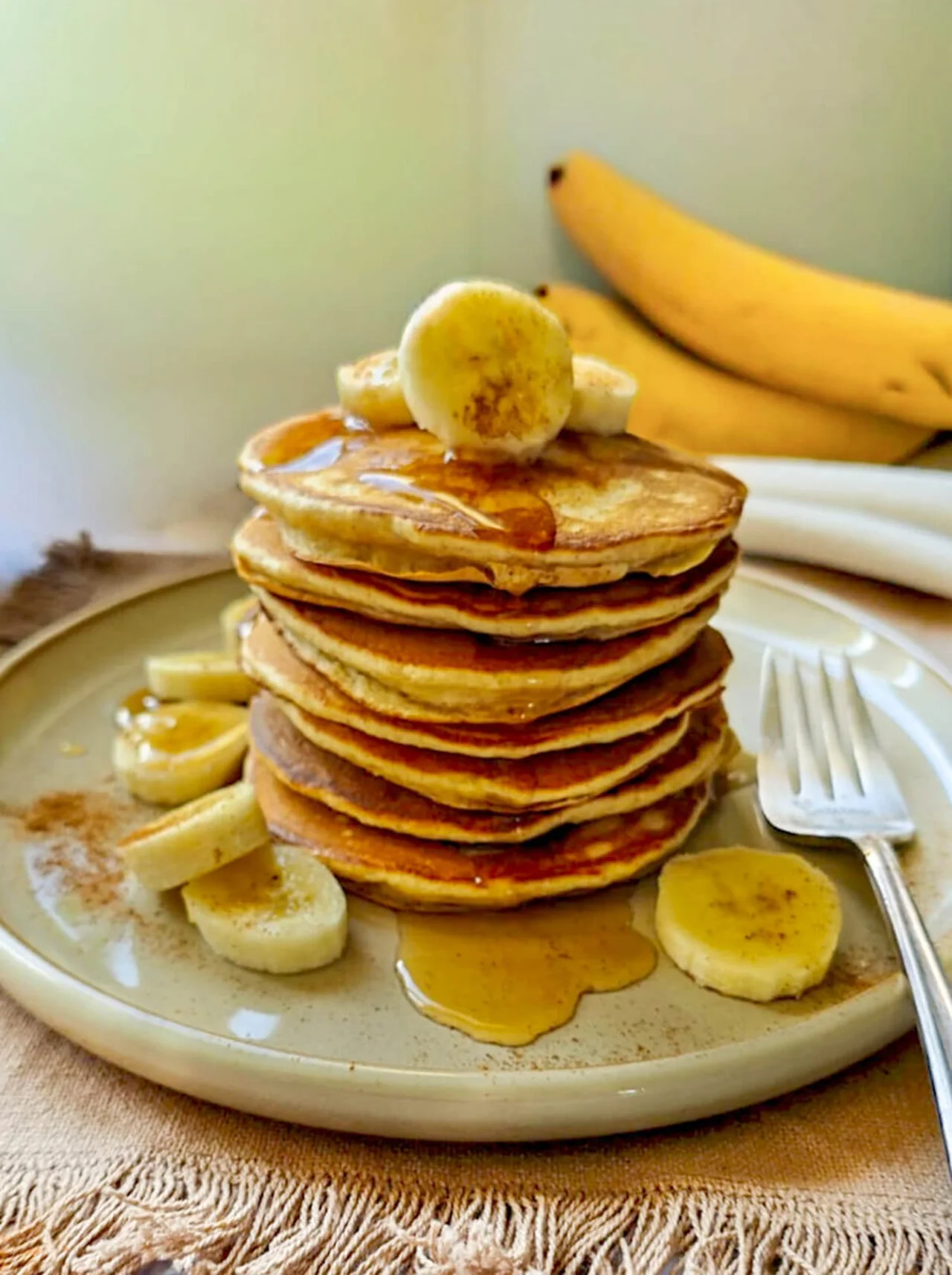 Pancakes à la banane healthy