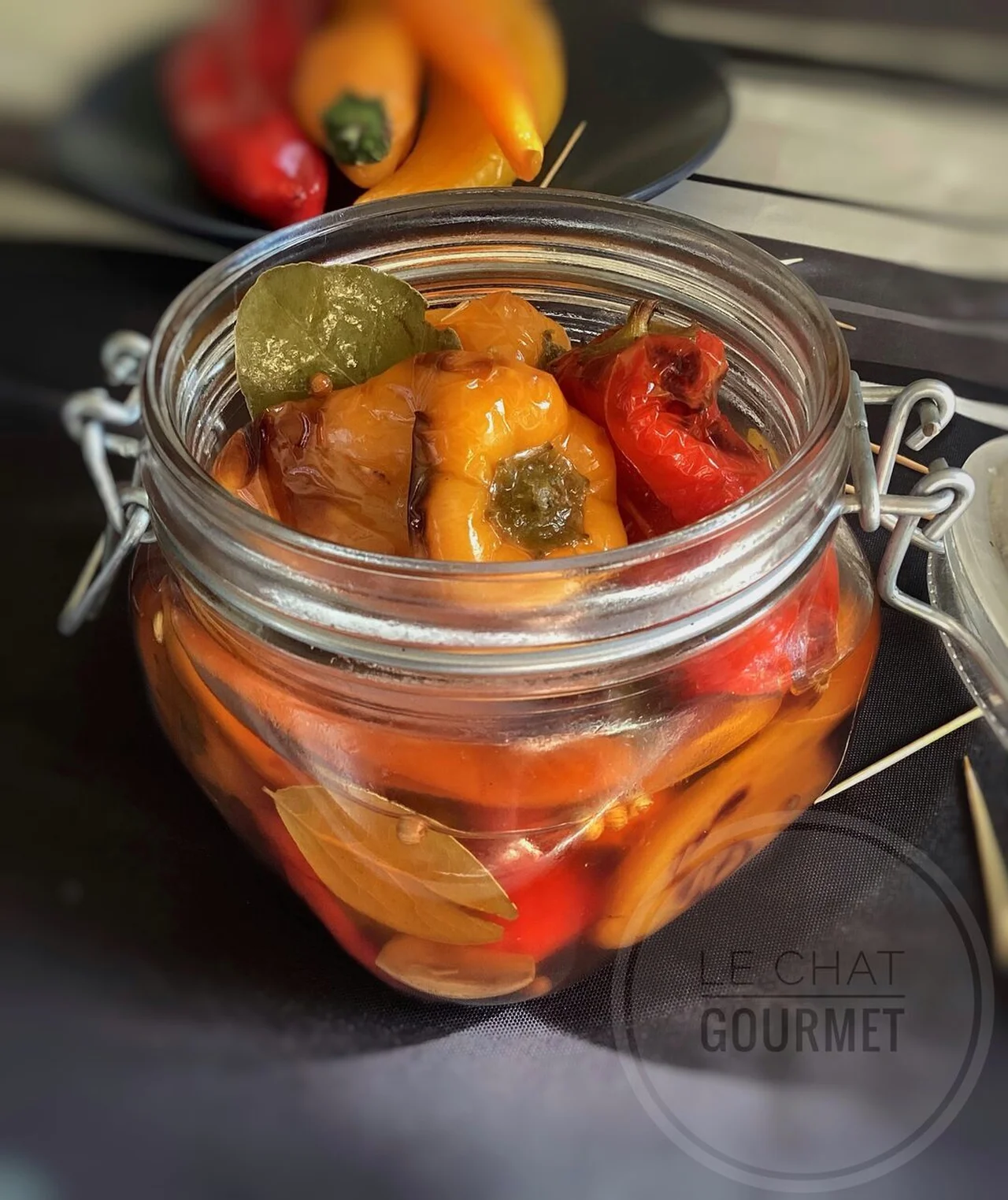 Pickles de mini-poivrons