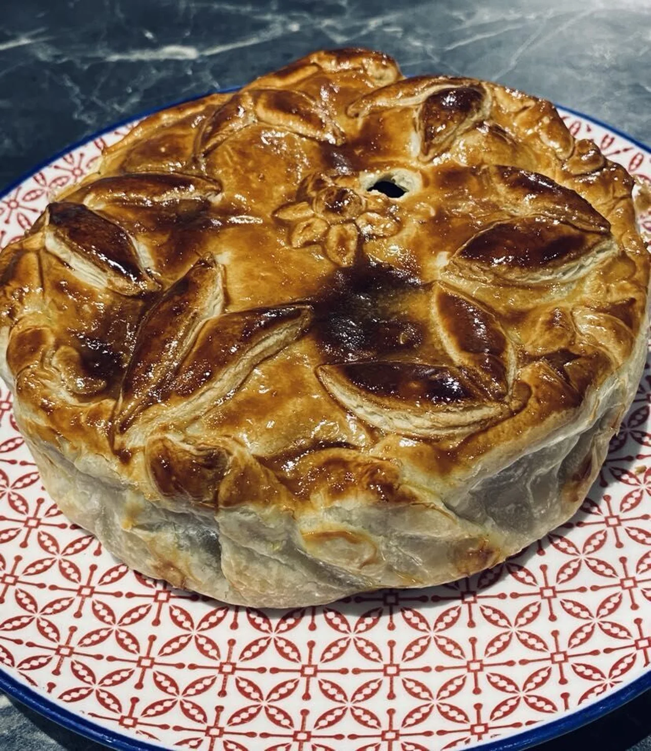 Koulibiac de flétan