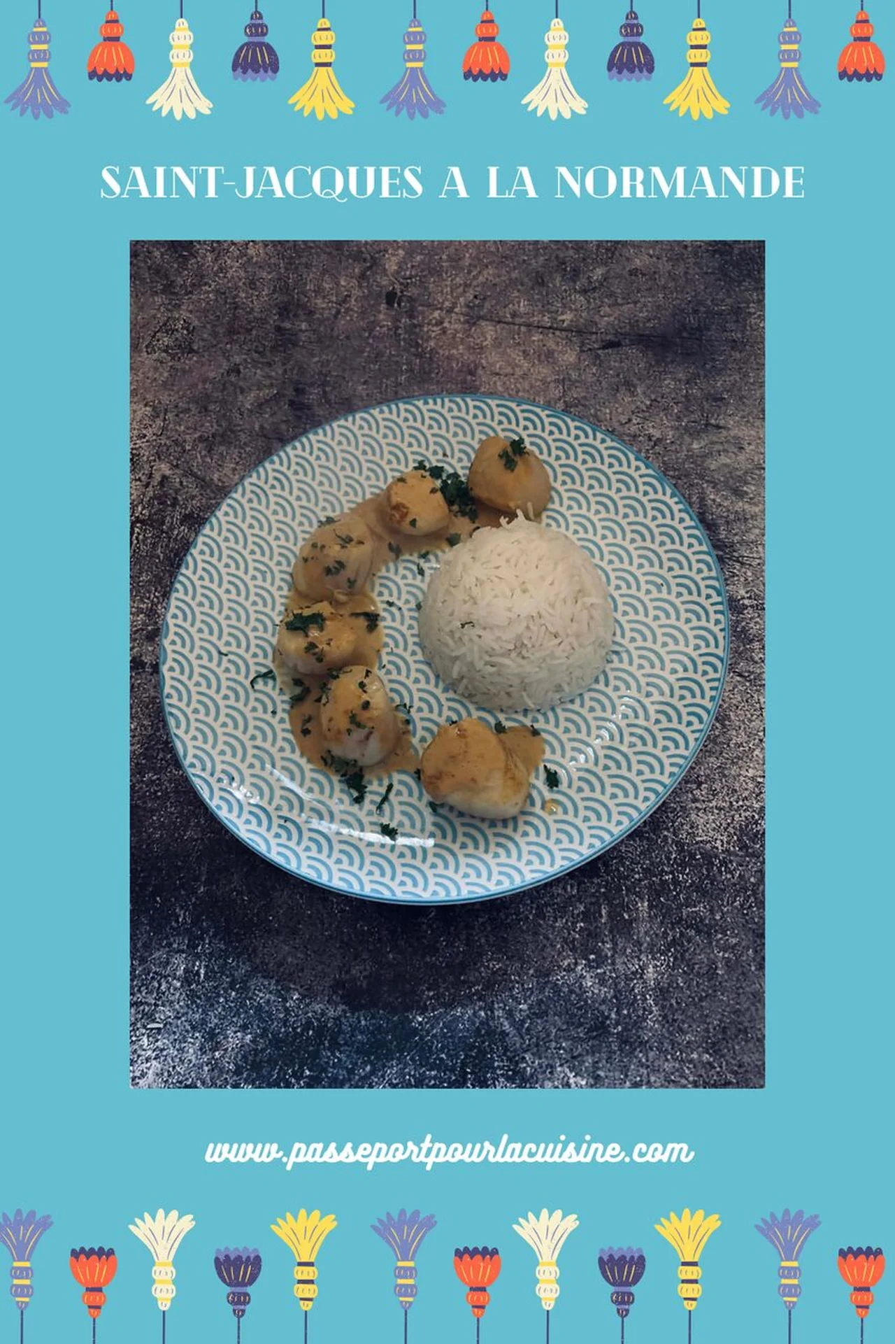 Coquilles Saint-Jacques à la normande