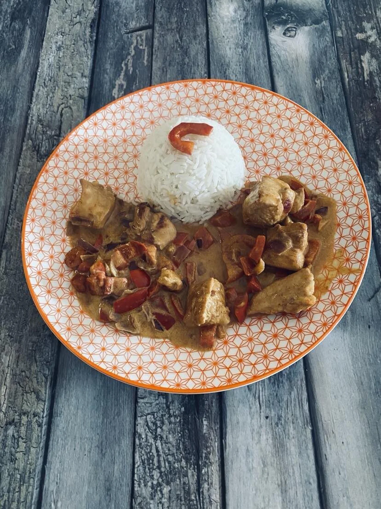 Poulet au paprika