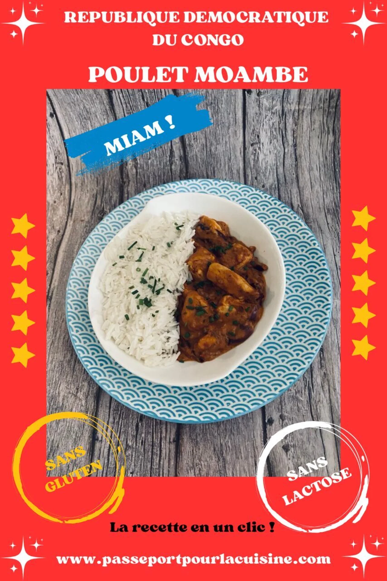 Poulet moambé