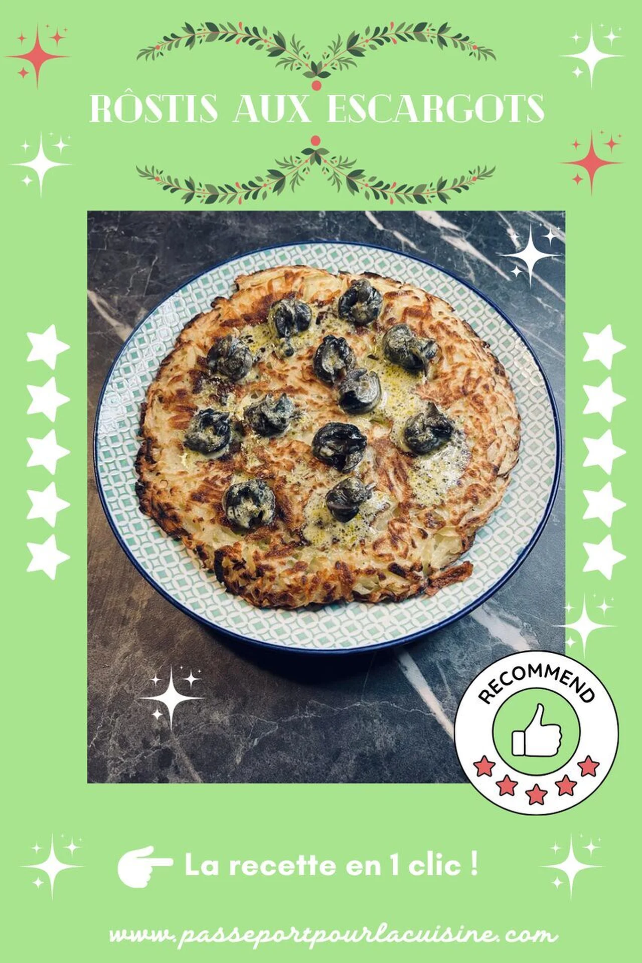 Röstis aux escargots