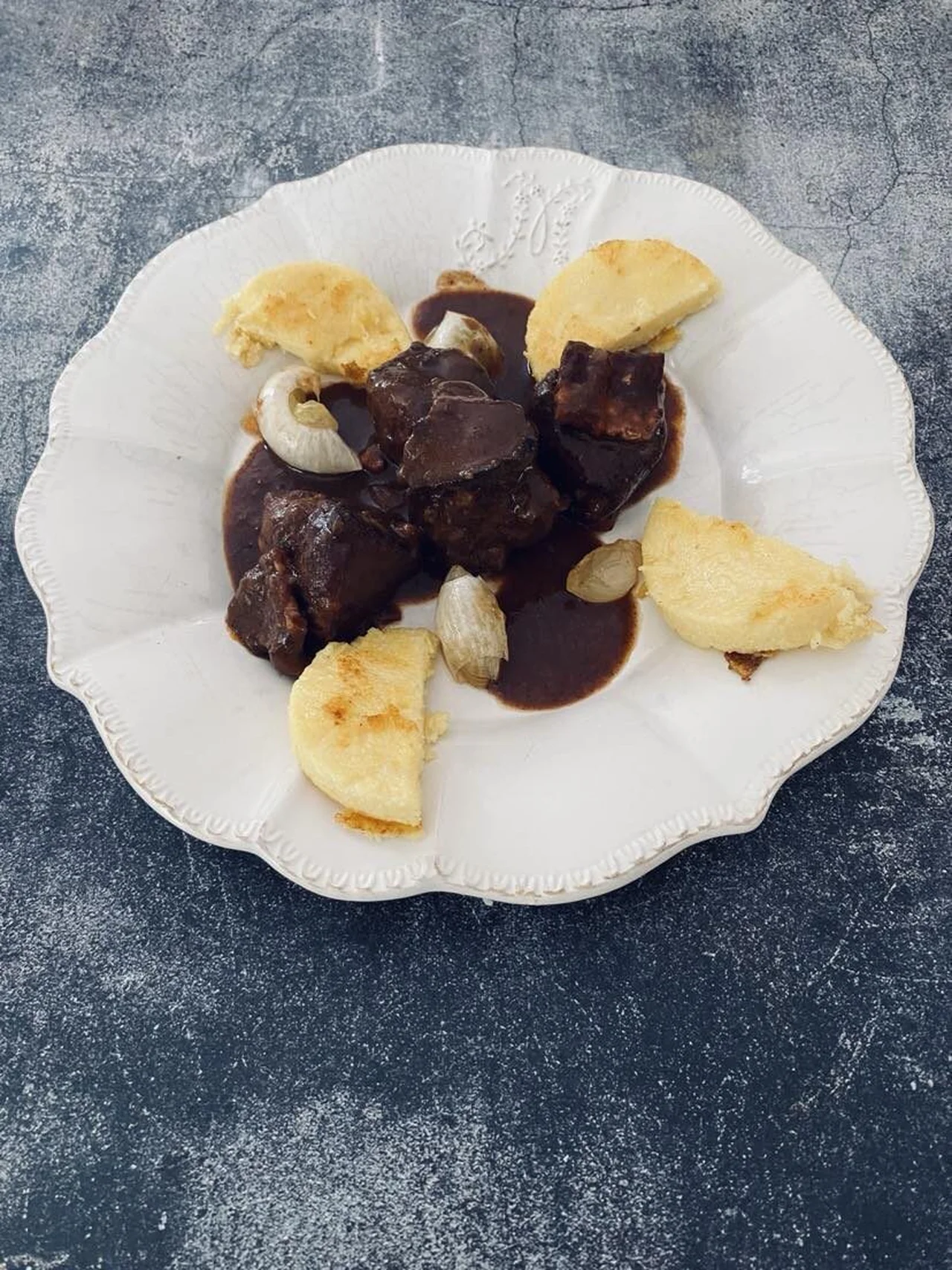 Veau à la farine de châtaigne