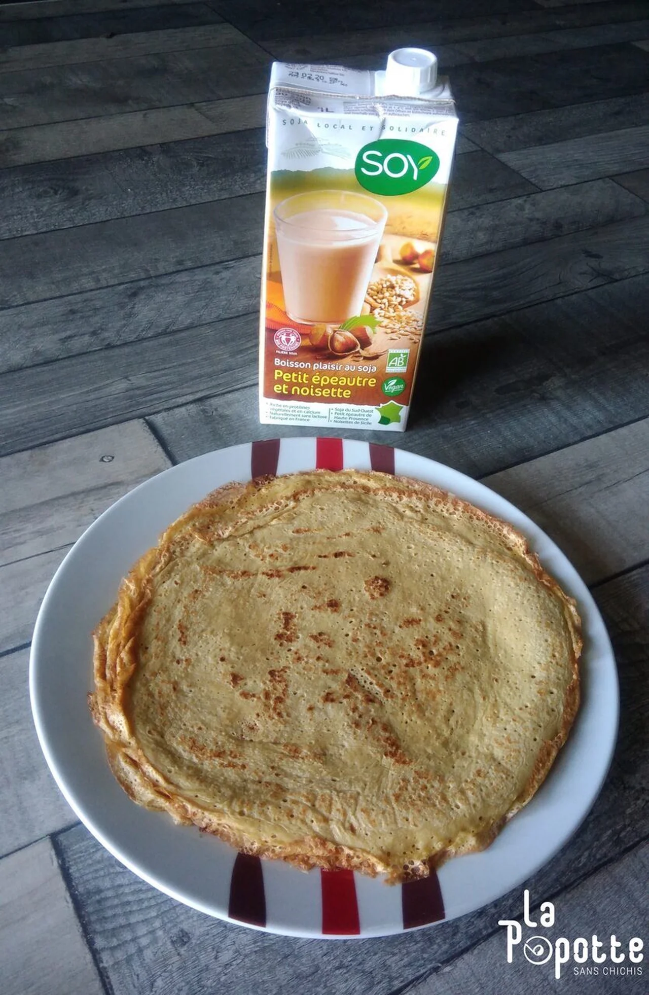 Crêpes épeautre noisette
