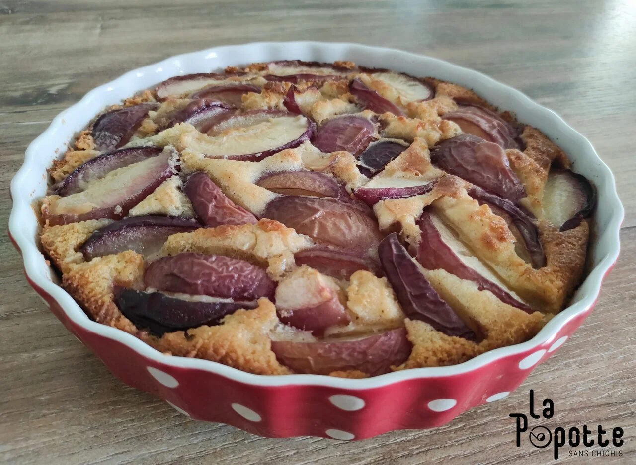 Gratin de pêches