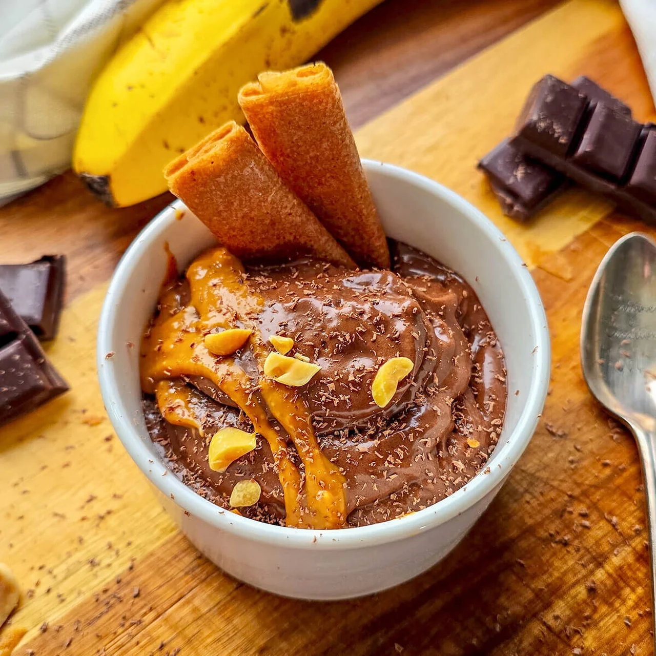 Nice cream banane chocolat