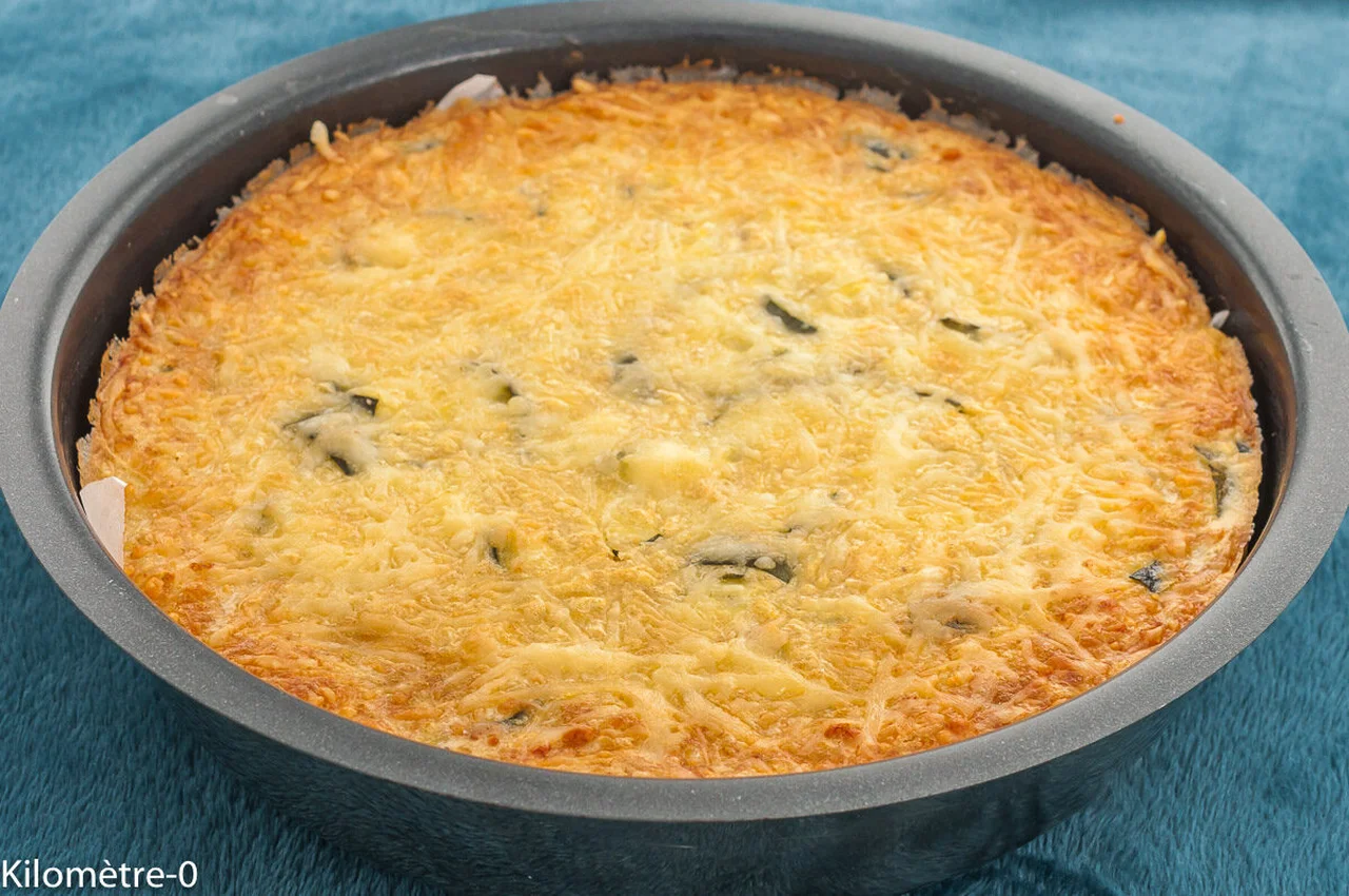 Gâteau de courgettes italien