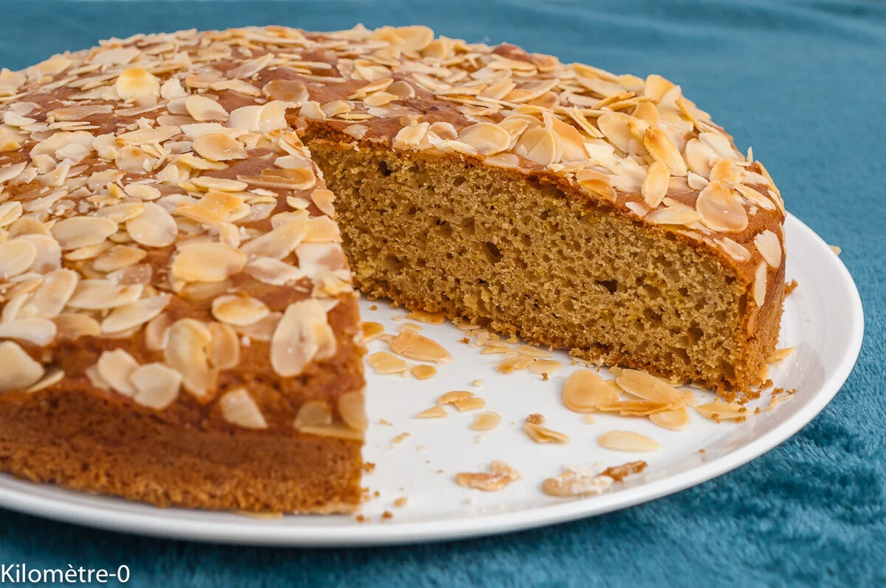 Gâteau facile orange amandes