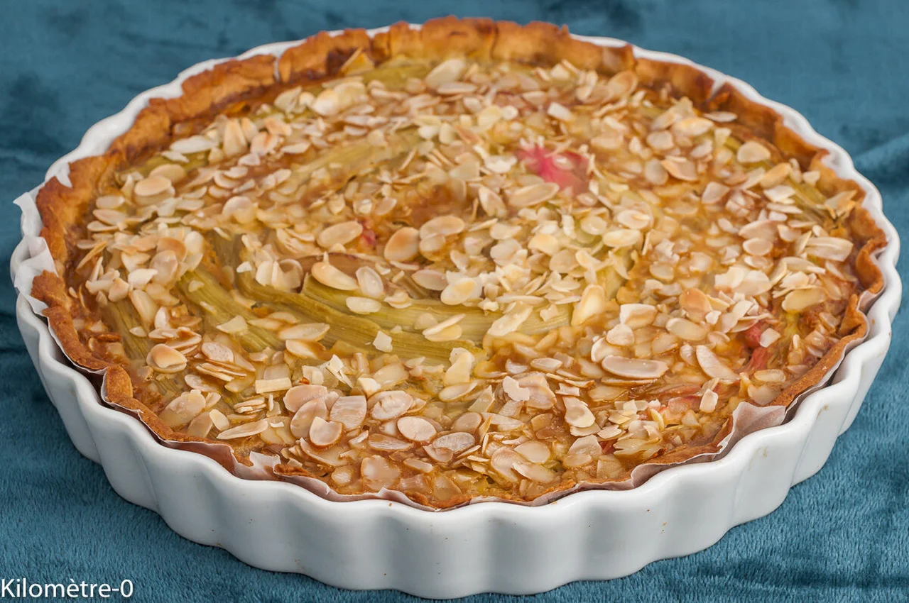 Tarte à la rhubarbe