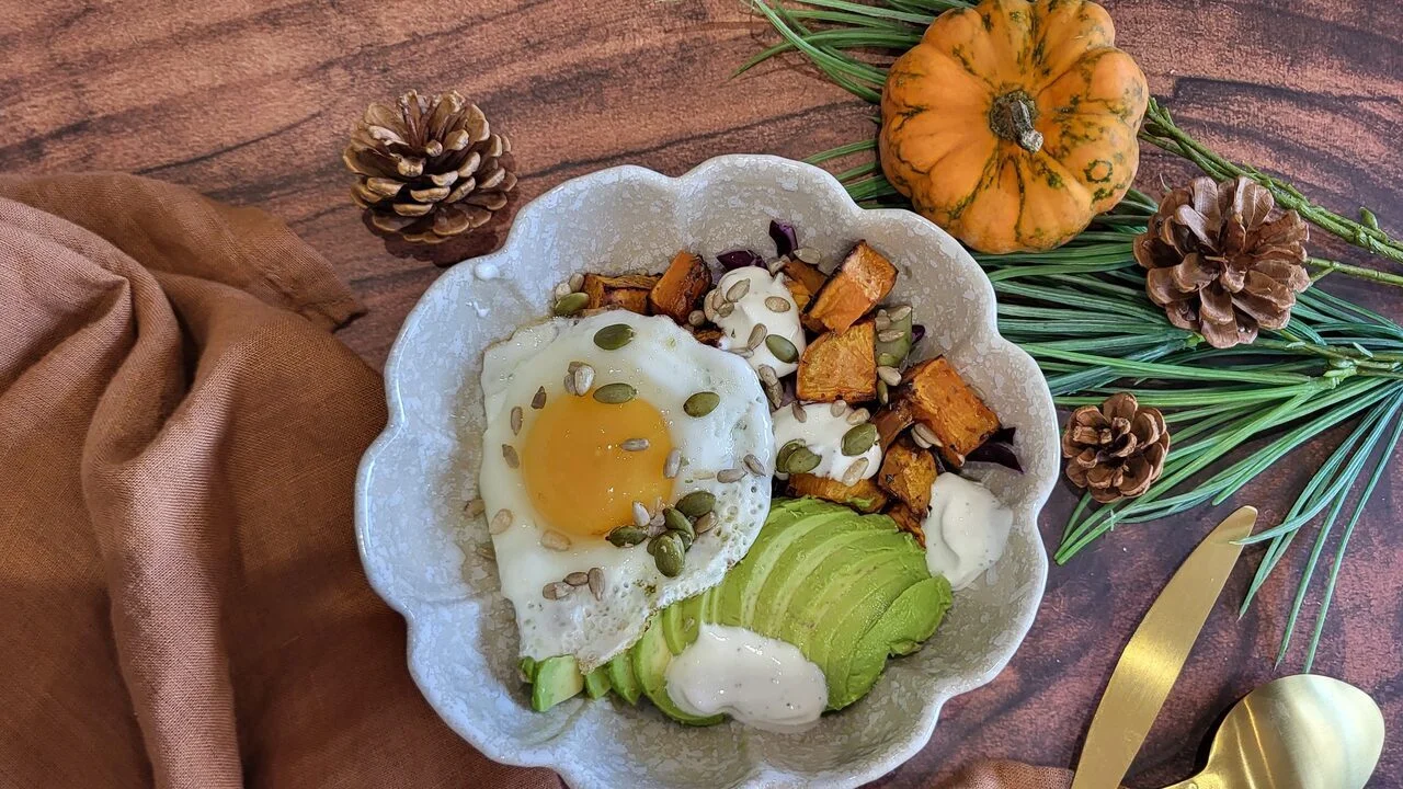 Bowl gourmand d'automne