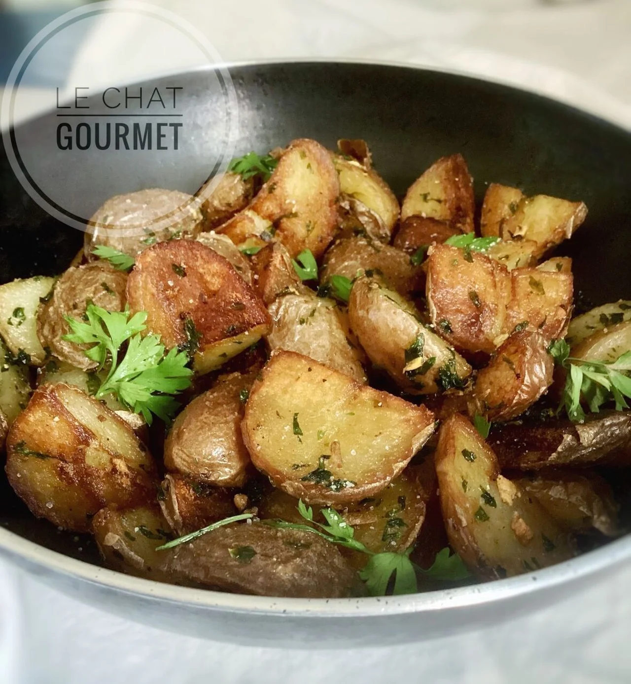 Pommes de terre sautées à l'ail et au persil