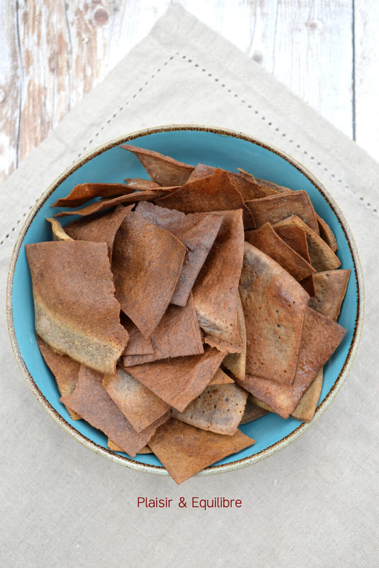 Chips de galette de sarrasin