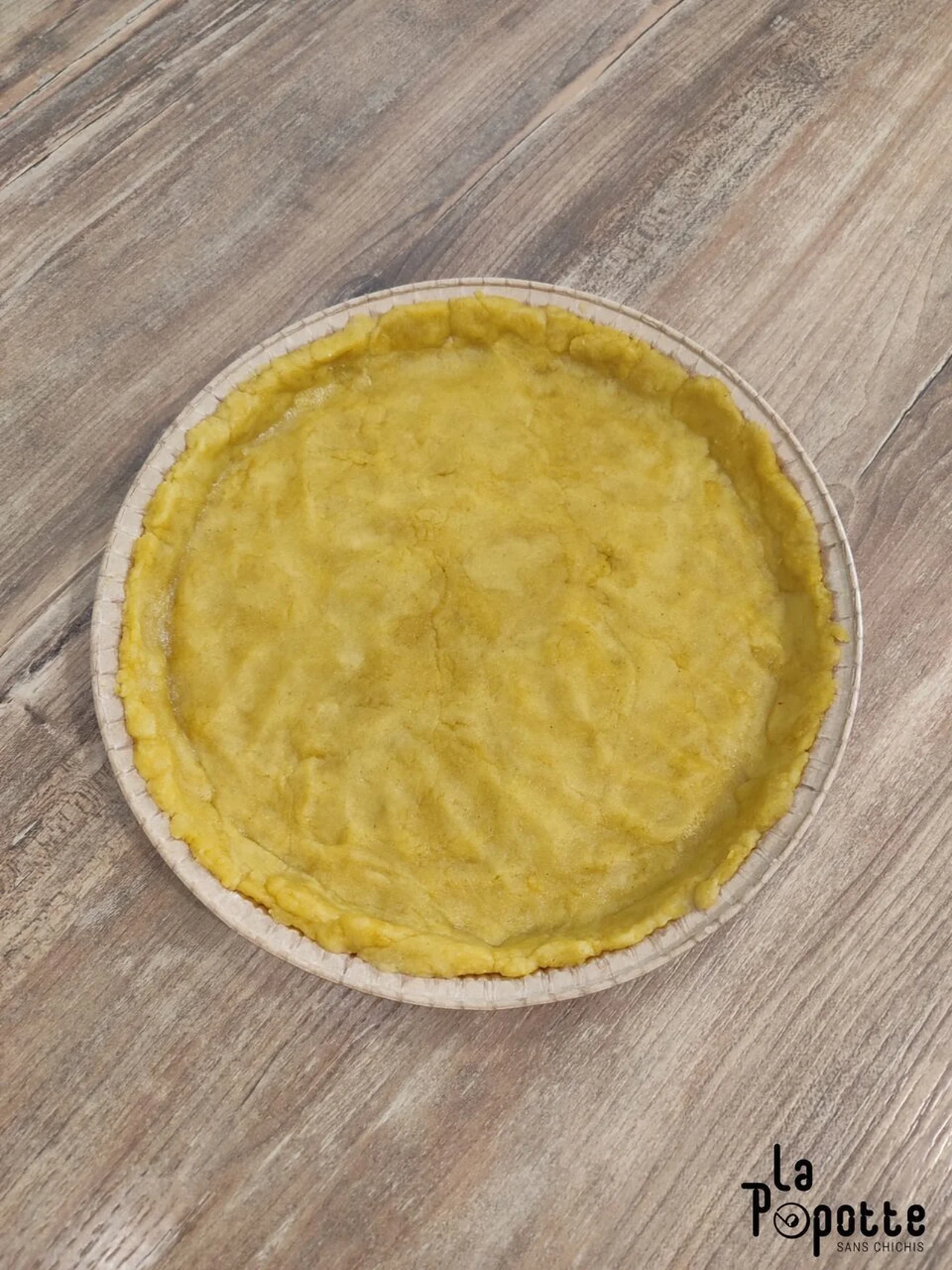 Pâte brisée à la farine de maïs