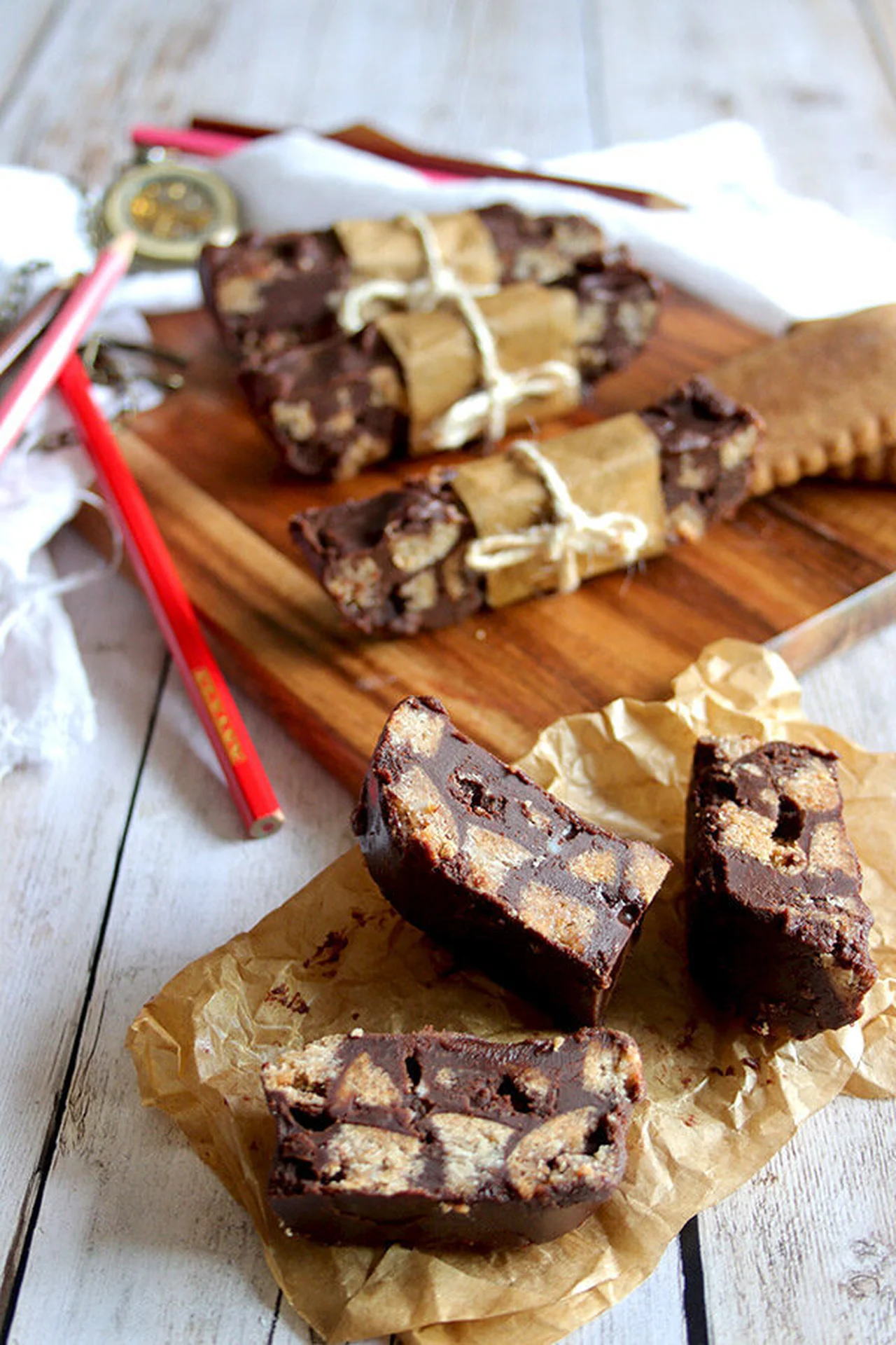 Barres chocolat sans gluten, lait ni oeuf