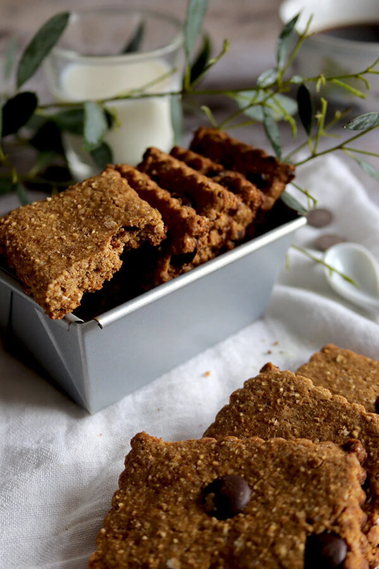 Biscuits coco chicorée sans gluten lait œufs
