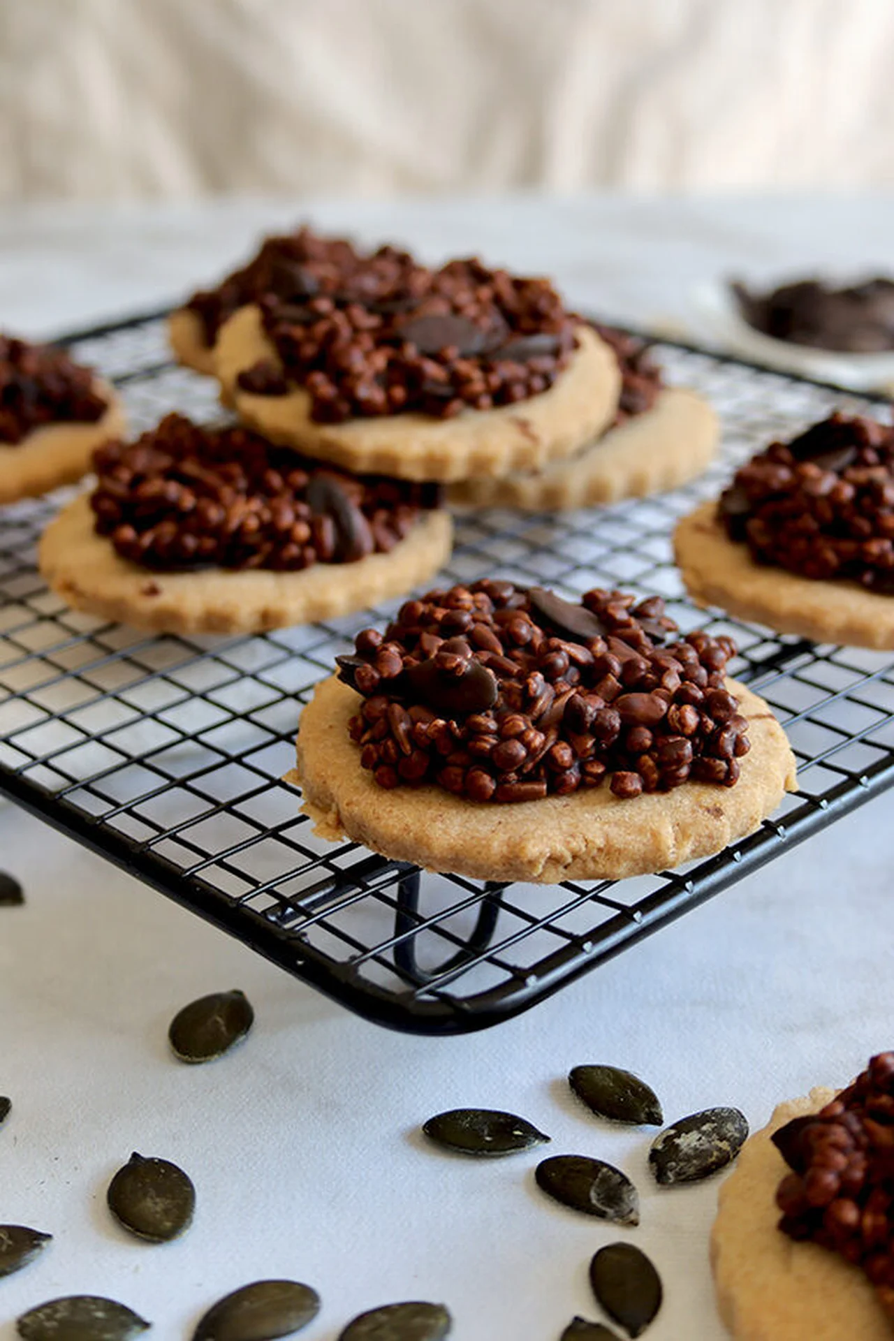 Biscuits façon mendiants sans gluten lait oeuf