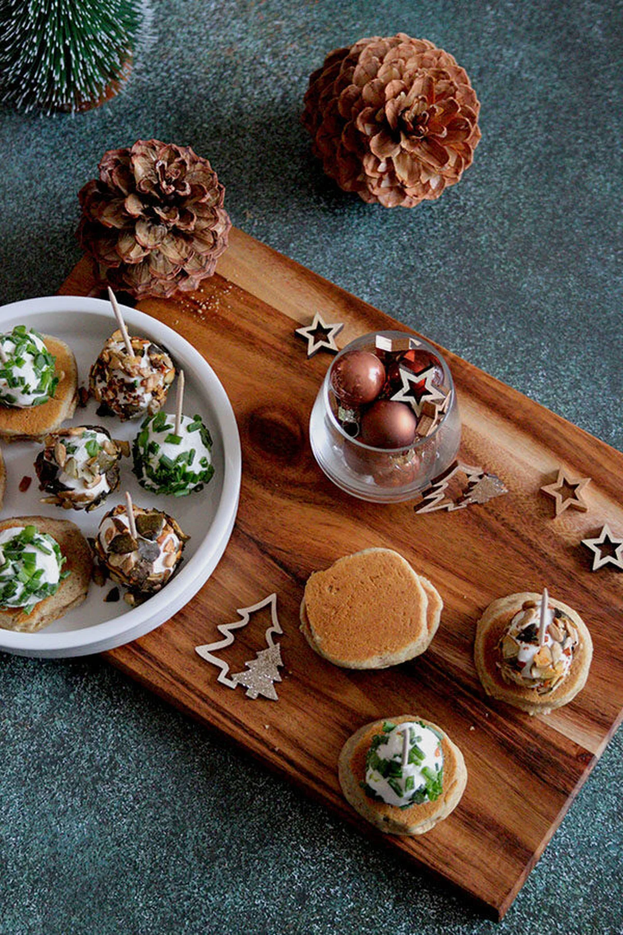 Blinis au fauxmage sans gluten lait œuf