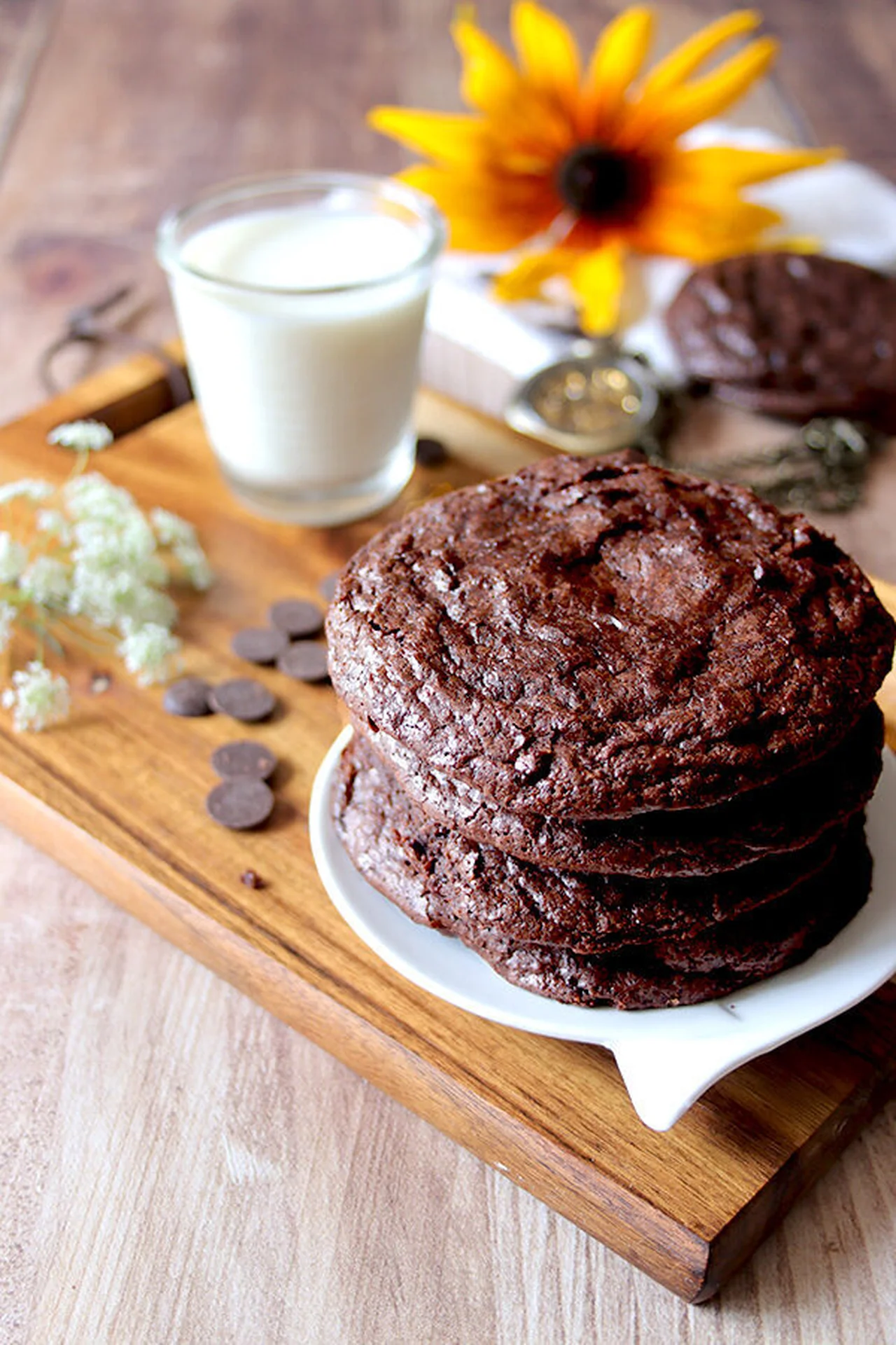 Brownie cookies sans gluten