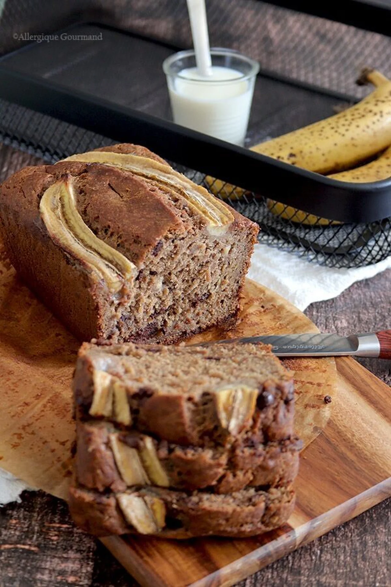 Cake à la banane sans gluten