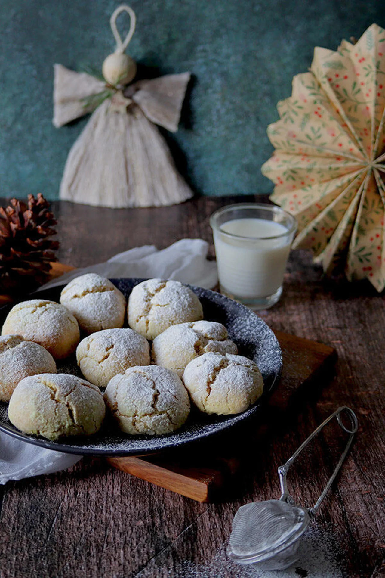 Crinkles au citron sans gluten lait oeuf