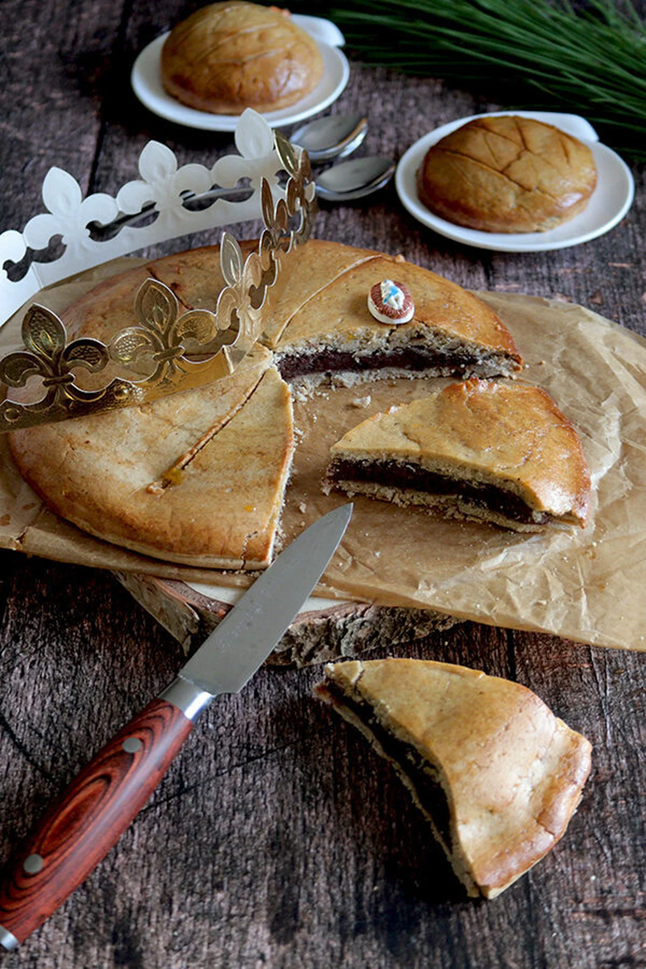 Galette des rois revisitée sans gluten ni lait