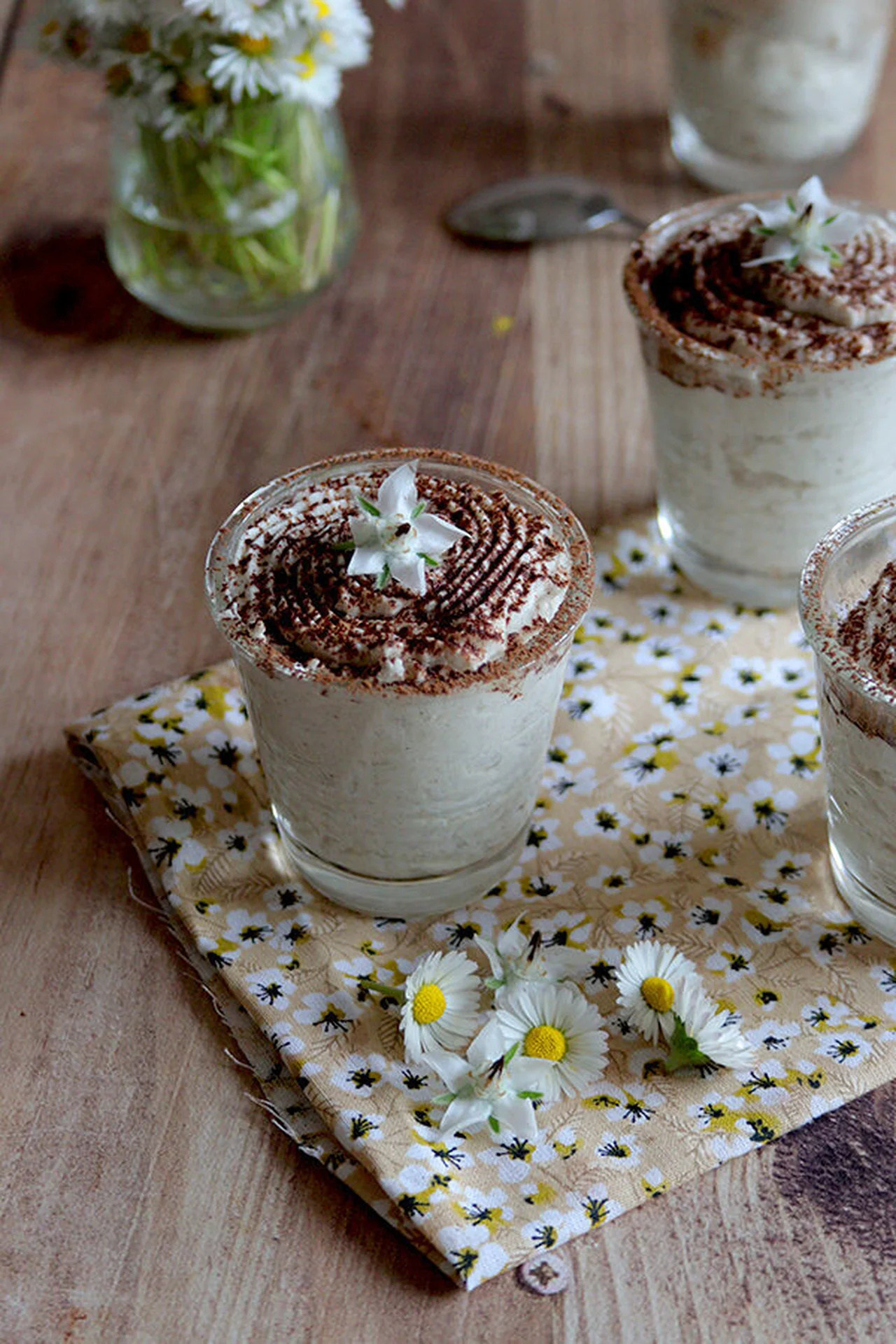 Mousse lait de coco sans gluten lait œufs