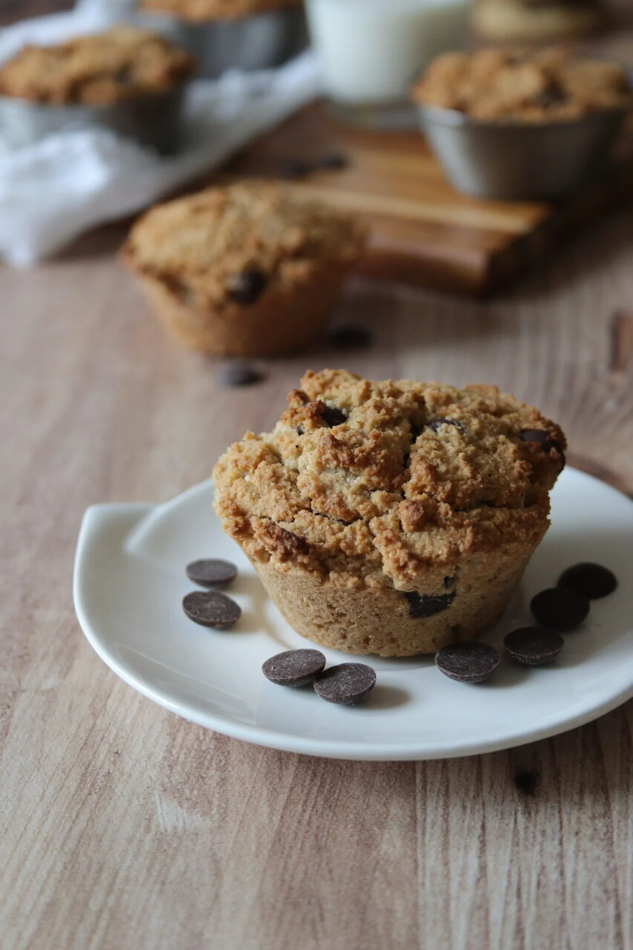 Muffins coco sans gluten lait oeufs