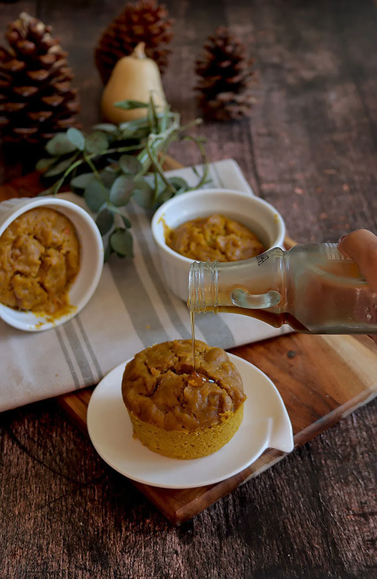 Petits moelleux potimarron sans gluten lait œuf