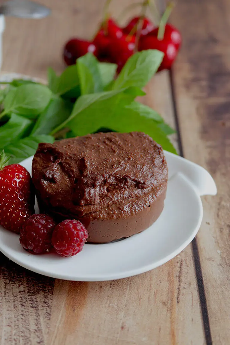 Polenta chocolat sans gluten sans lait sans œufs