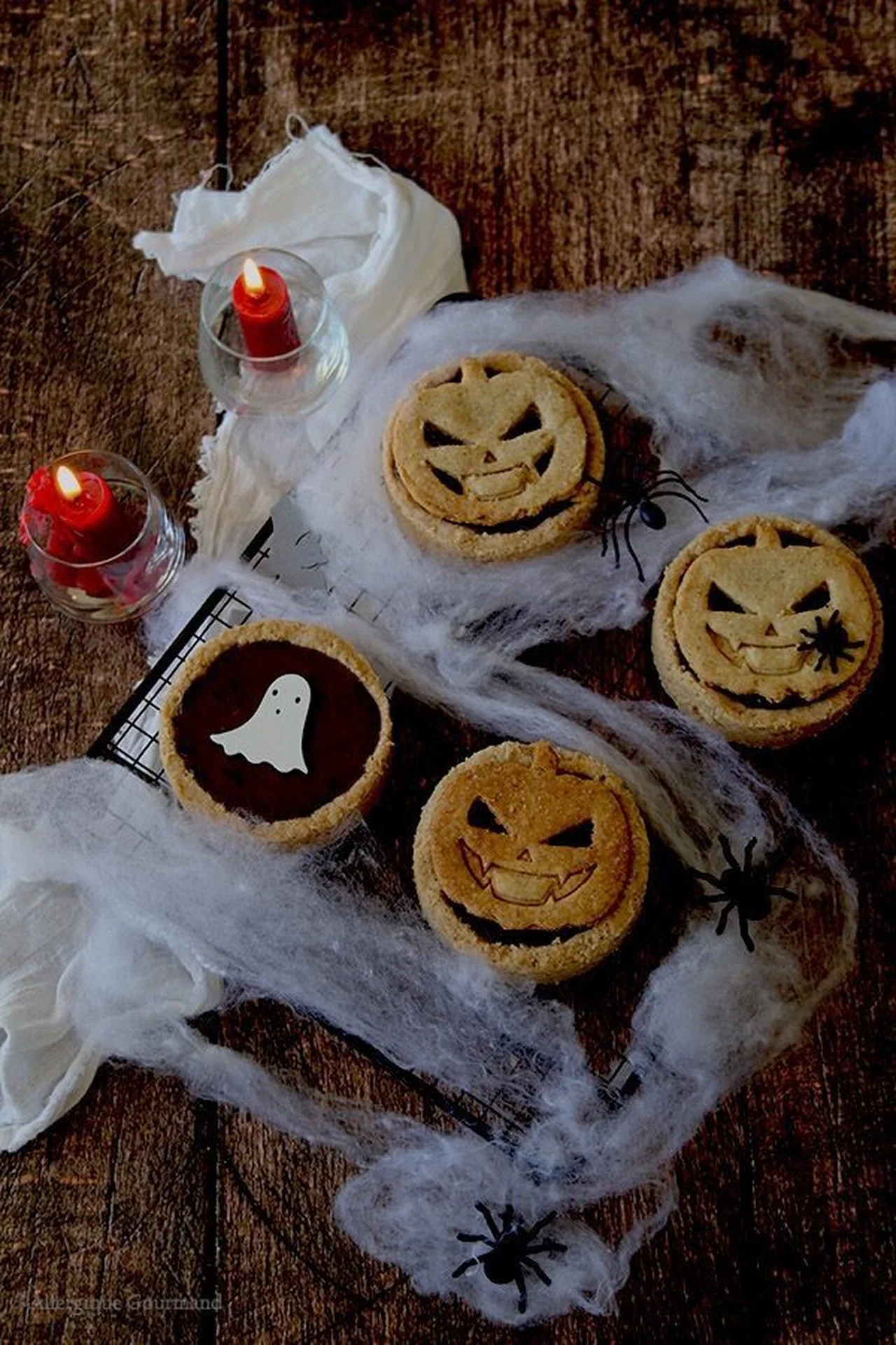 Tarte chocolat Halloween sans gluten