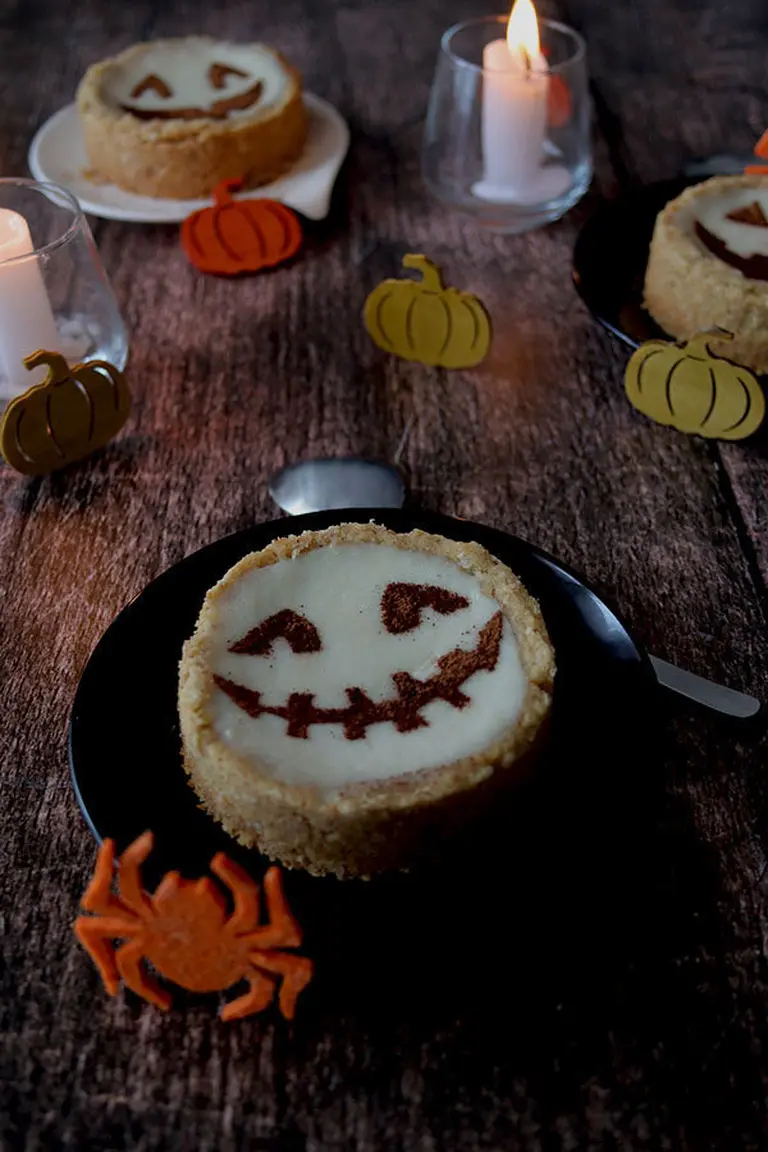 Tartes d'Halloween sans gluten, sans lait et sans œufs