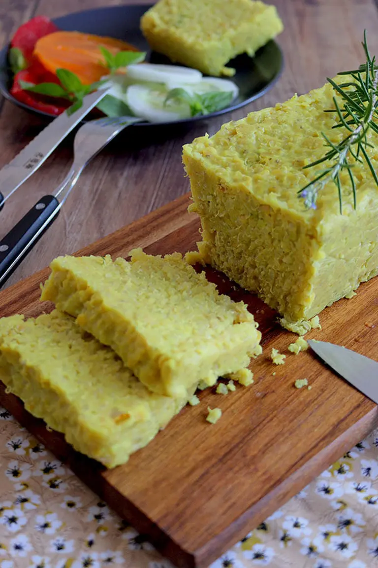 Terrine lentilles-quinoa sans allergènes