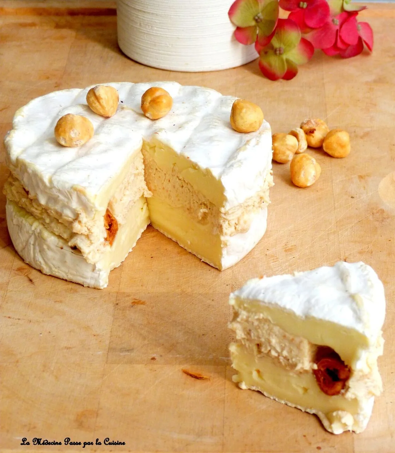 Camembert aux noisettes