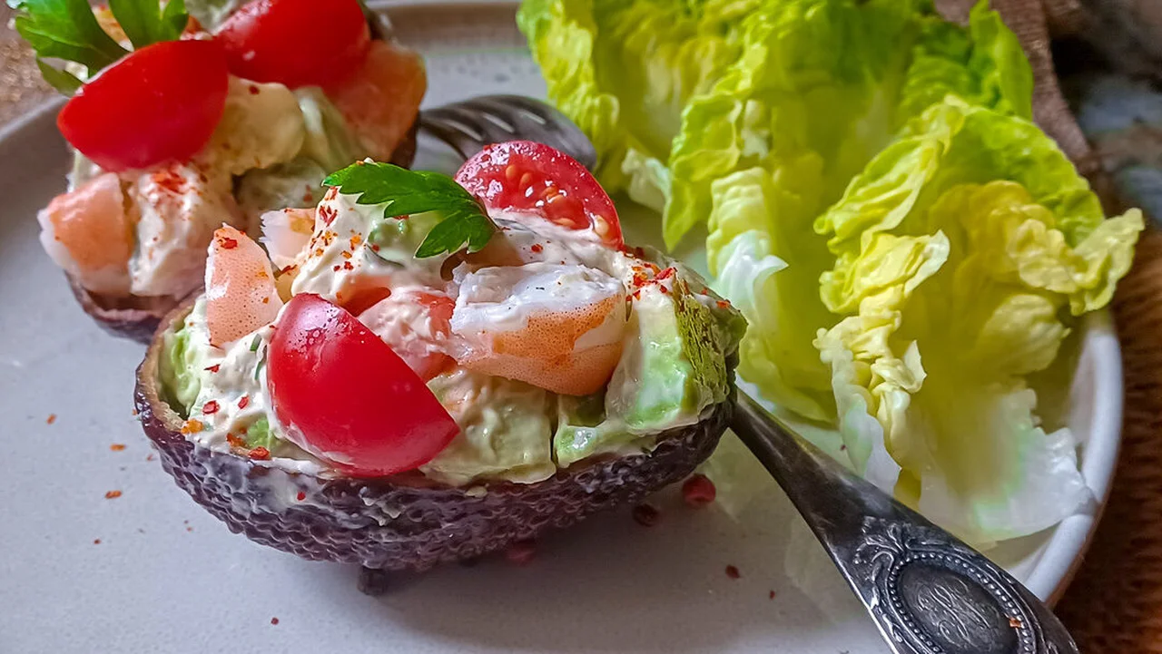 Avocat crevettes