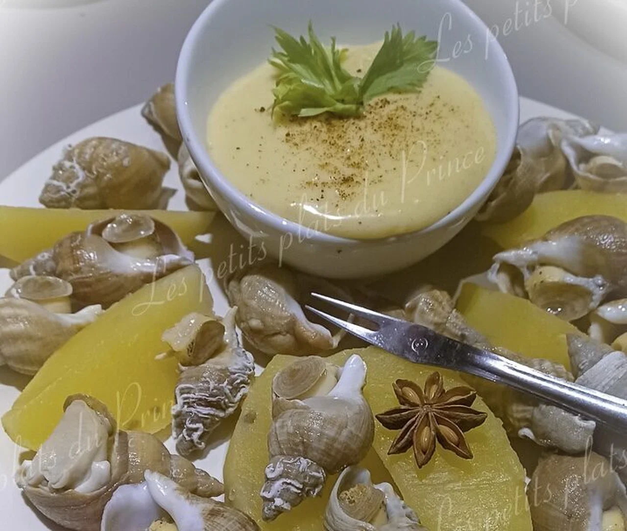 Bulots en aïoli