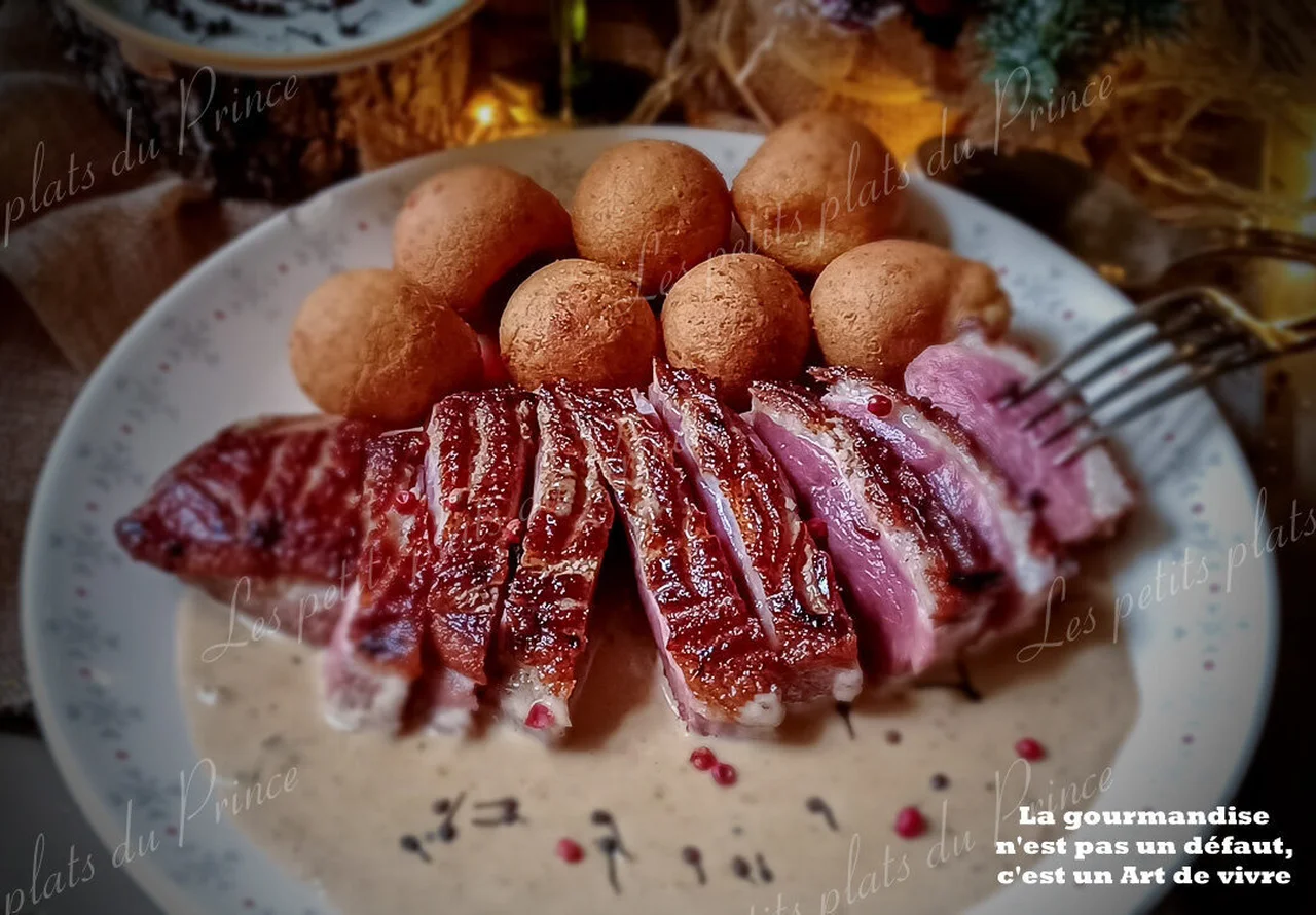 Magret de canard au poivre sauvage de Madagascar