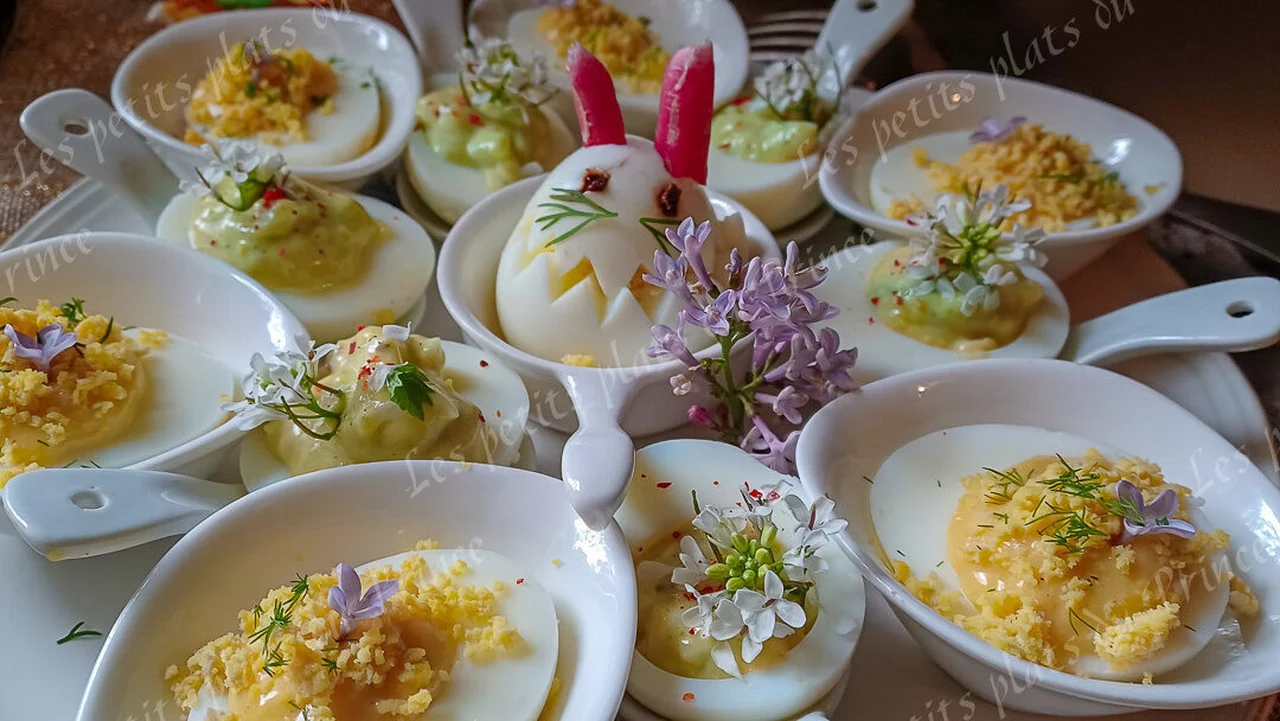 Œufs mimosa de Pâques